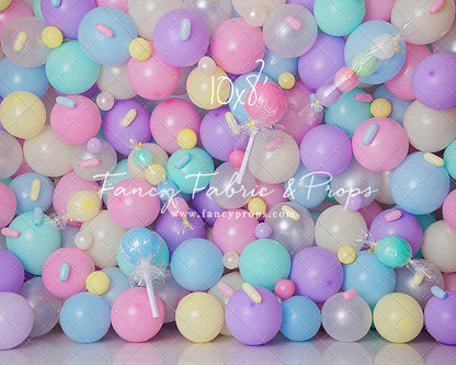 Candyland Balloon Wall