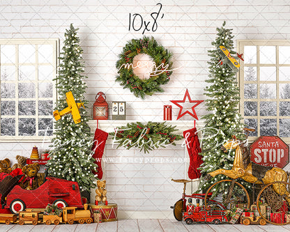 Christmas Morning Room