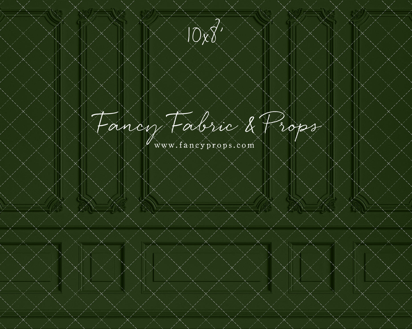 Classic Evergreen Wainscoting Wall - With Sweep Option