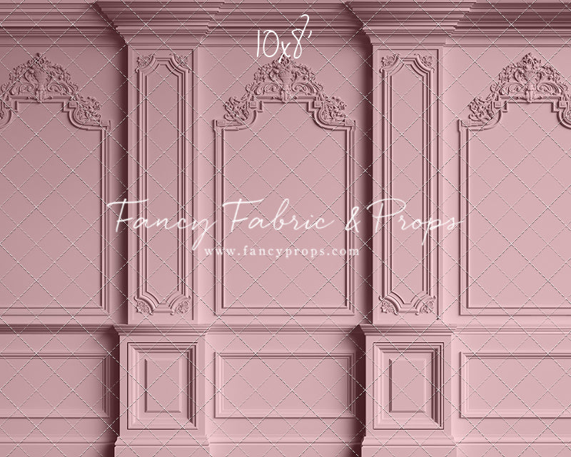 Classic Pink Victorian Wall - With Sweep Option