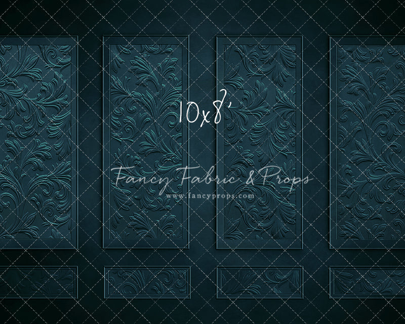 Elegant Aquamarine Wall