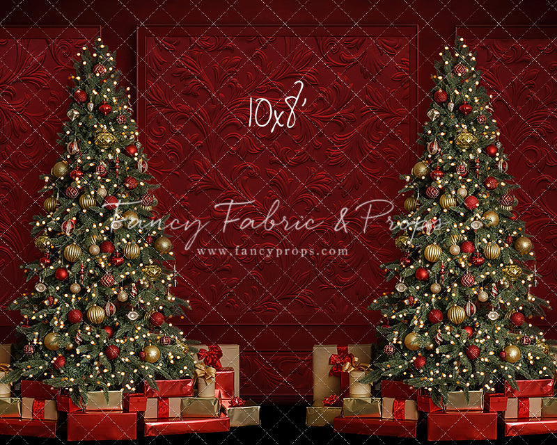 Elegant Crimson Holiday