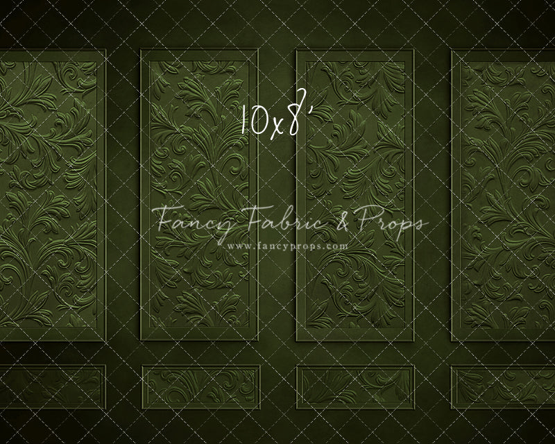 Elegant Emerald Wall