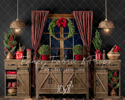 Evening Winter Kitchen Room