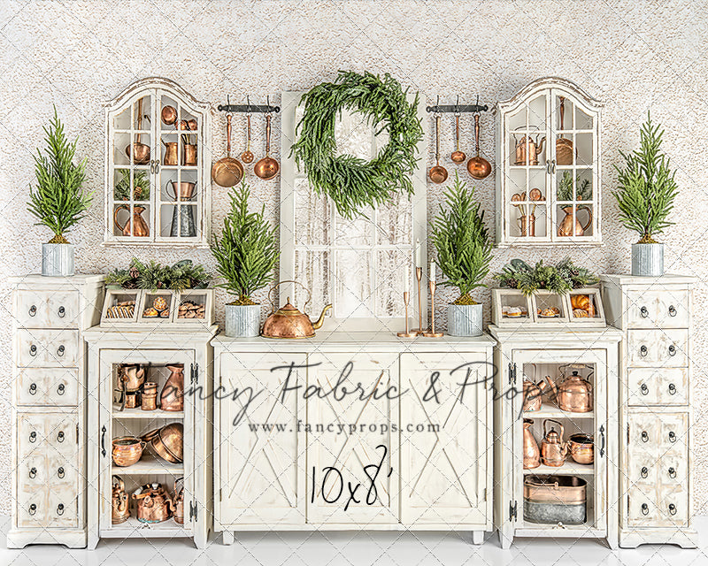 Farmhouse Holiday Kitchen