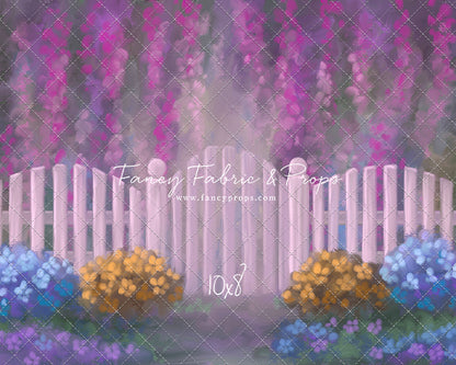 Fuchsia Garden - With Sweep Option