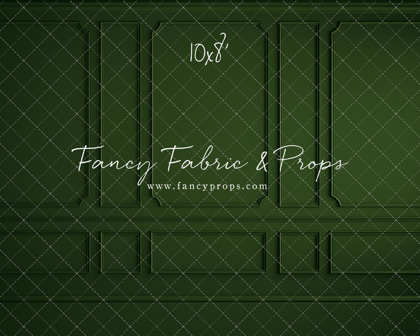 Green Wainscoting Wall