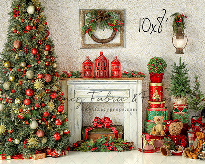 Holiday Happy Mantle