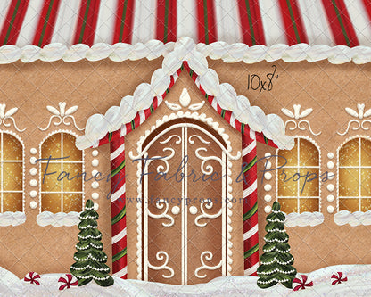 Little Fancy Gingerbread Cottage