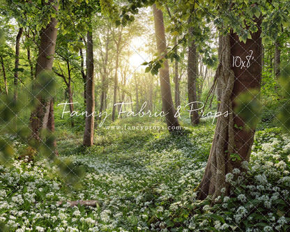 Lush Flowering Forest