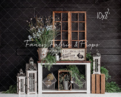 Modern Midnight Shiplap