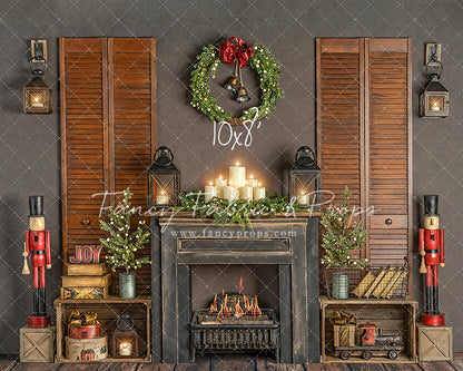 Old Fashioned Christmas Mantle