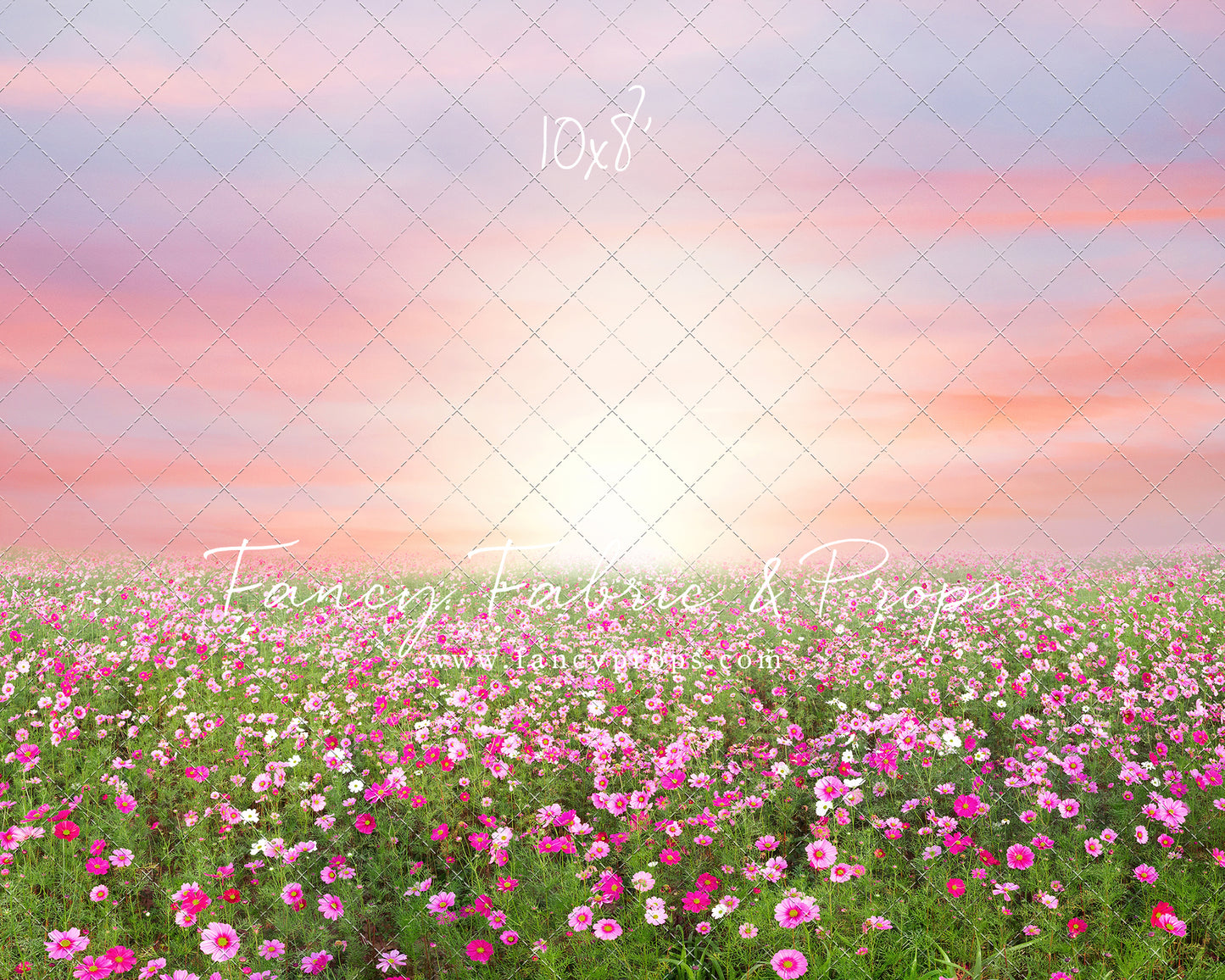 Rosy Wildflower Stroll