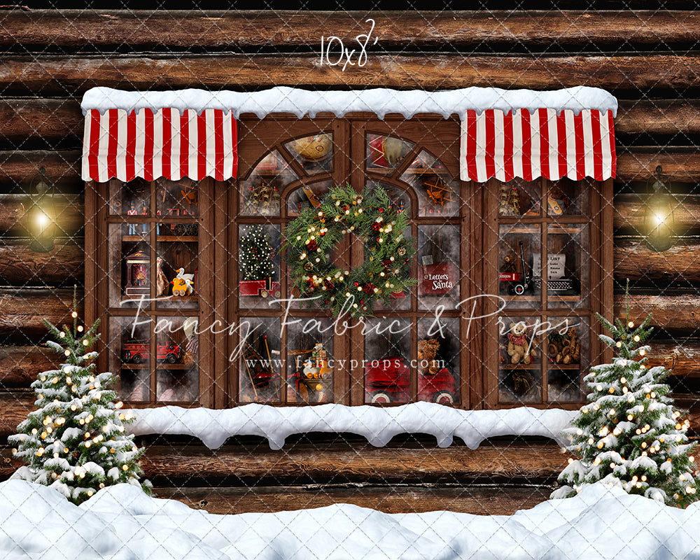 Santa's Workshop Window