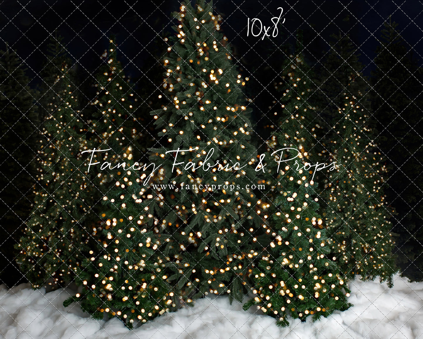 Snowy Christmas Trees