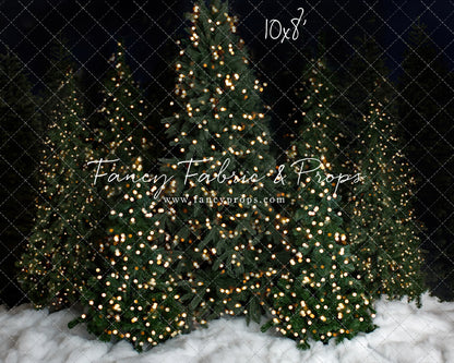 Snowy Christmas Trees