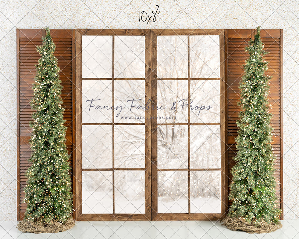 Snowy Sparkling View