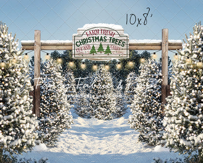 Winter Tree Farm Day Room