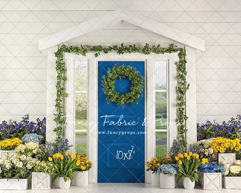 Vibrant Floral Farmhouse
