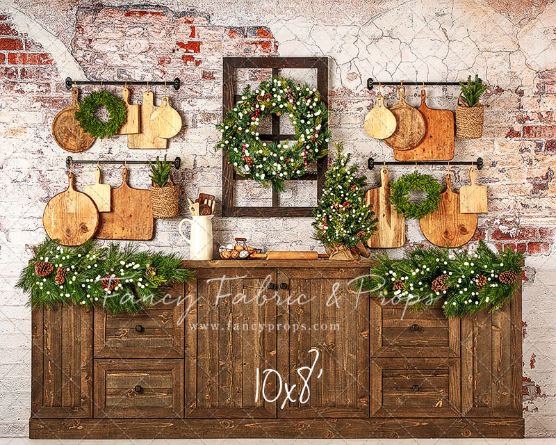 Rustic Holiday Kitchen