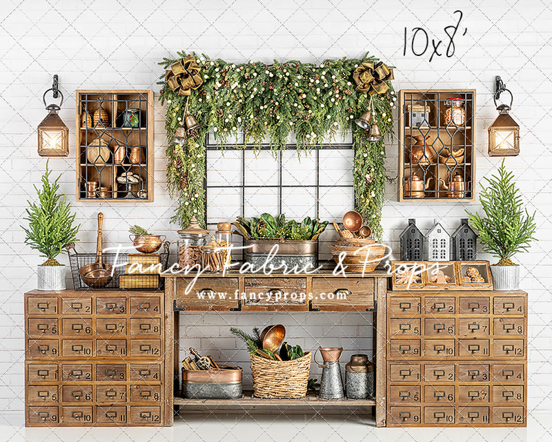 Vintage Holiday Kitchen