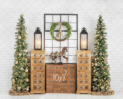 Vintage Holiday Kitchen 2pc Room