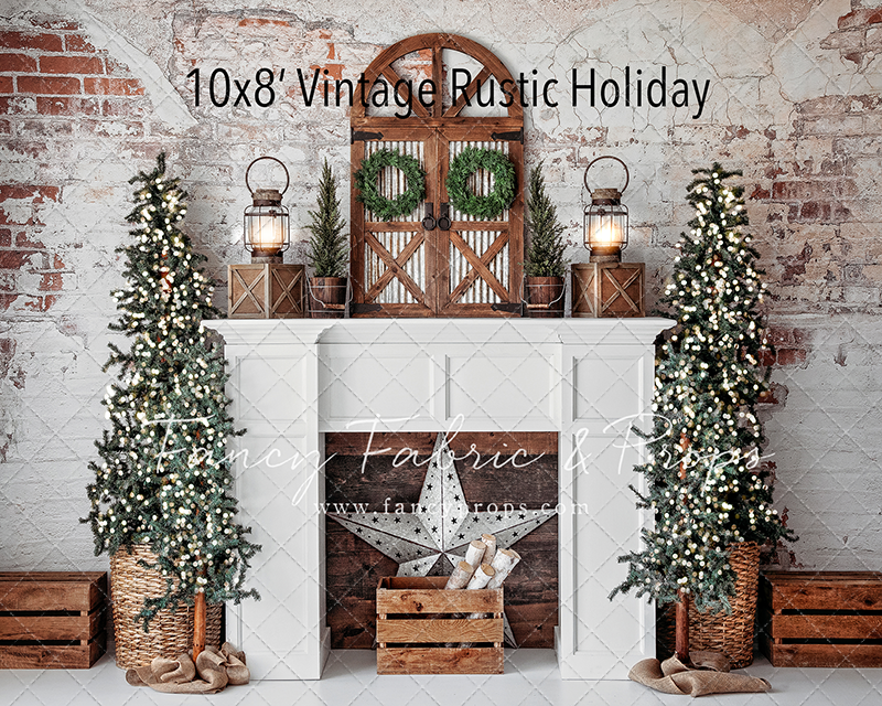 Vintage Rustic Holiday Room