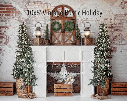 Vintage Rustic Holiday Room