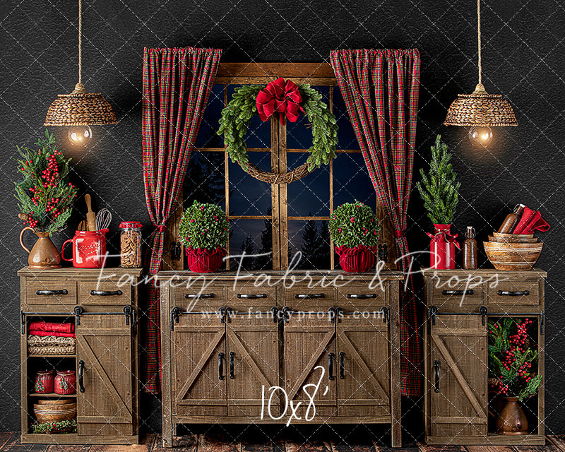 Evening Winter Kitchen