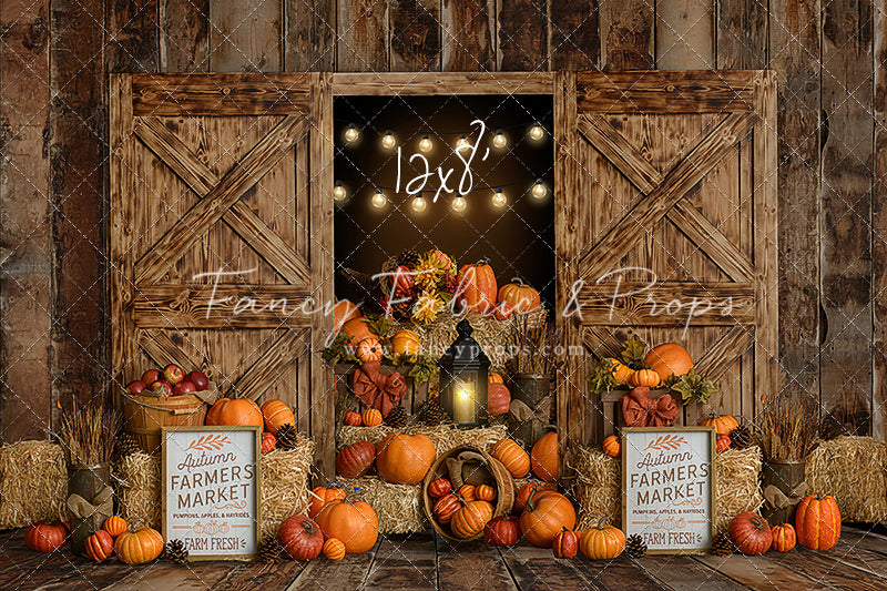 Autumn Barn Door