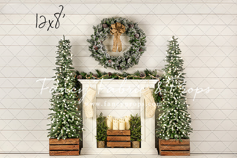 Blissful Shiplap Mantle