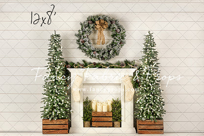 Blissful Shiplap Mantle