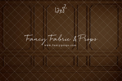 Brown Wainscoting Wall