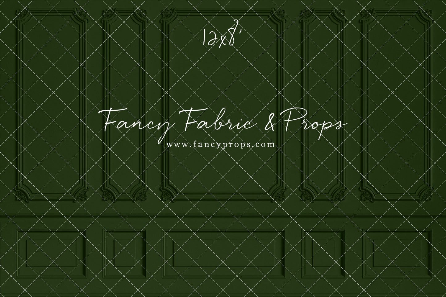 Classic Evergreen Wainscoting Wall - With Sweep Option