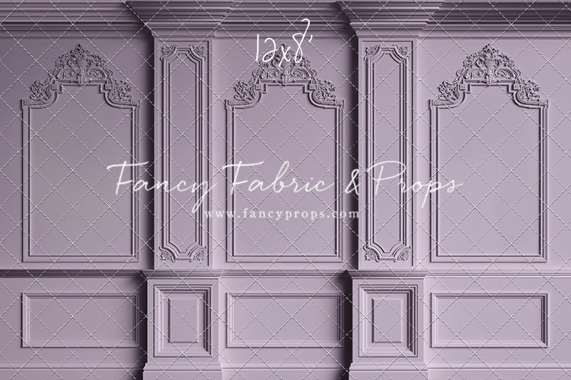 Classic Purple Victorian Wall - With Sweep Option