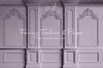 Classic Purple Victorian Wall - With Sweep Option