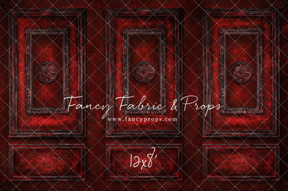 Crimson Antiqued Wall