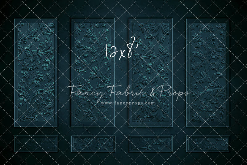 Elegant Aquamarine Wall