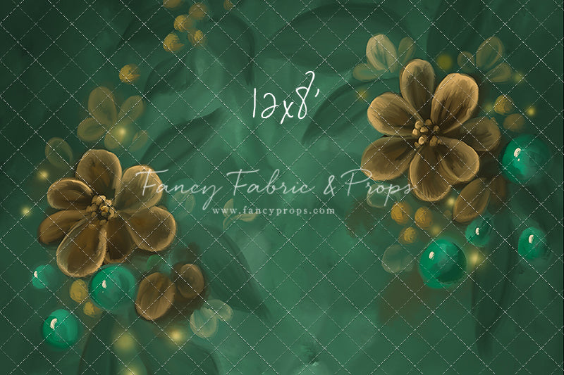 Emerald Winter Blooms