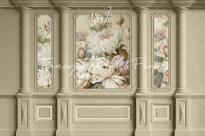 Enchanting Dream Taupe Wall - With Sweep Option