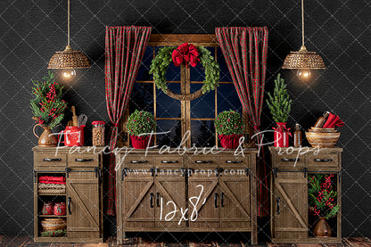 Evening Winter Kitchen Room