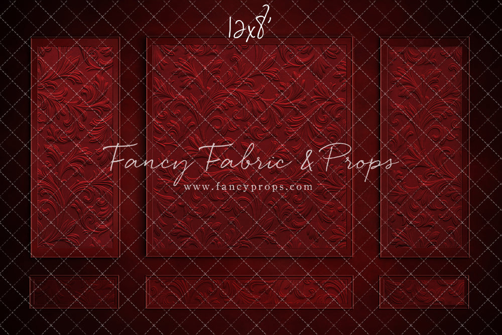 Fancy Crimson Wall