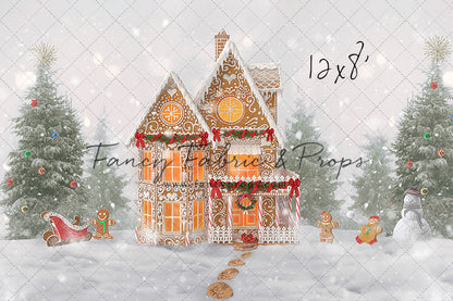 Frosty Gingerbread House