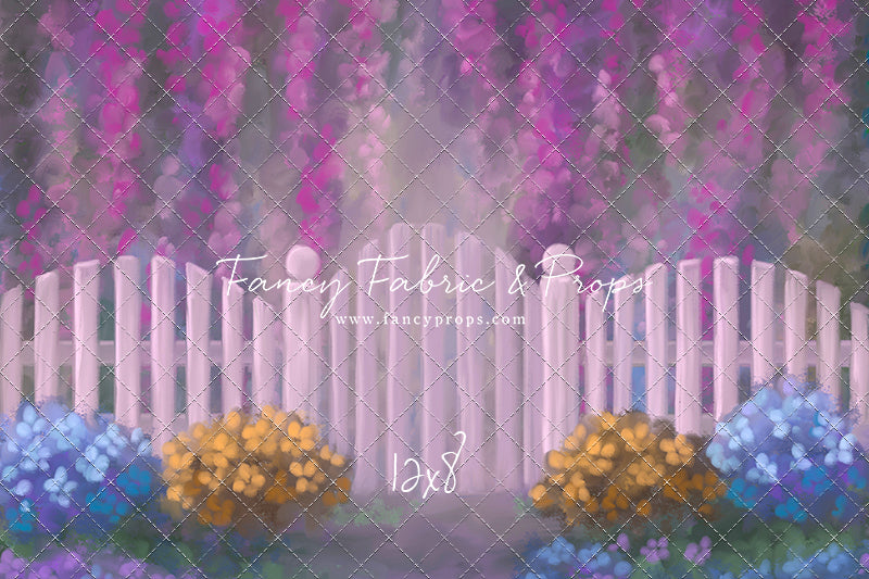 Fuchsia Garden - With Sweep Option