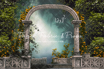 Golden Floral Fantasy