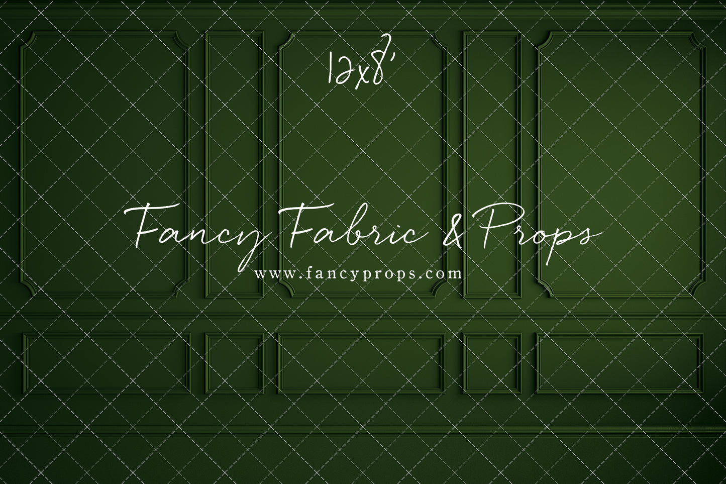 Green Wainscoting Wall