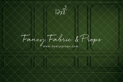 Green Wainscoting Wall