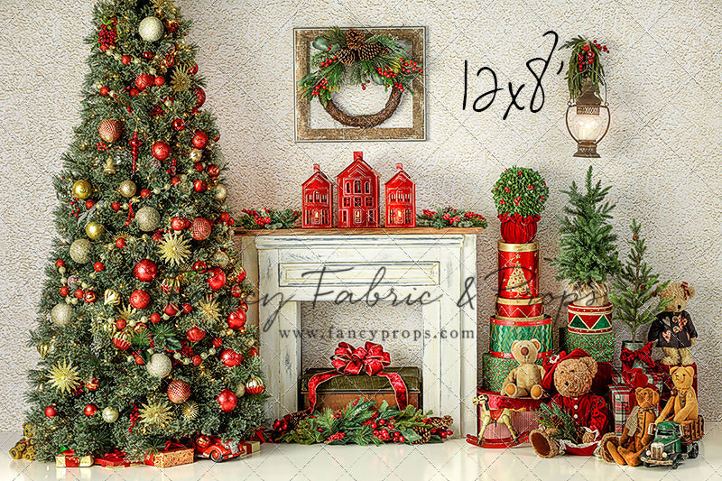 Holiday Happy Mantle