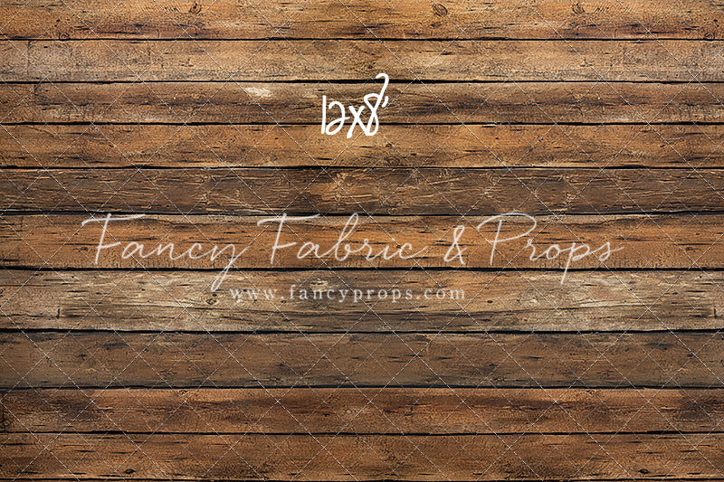 Jefferson Horizontal Wood Planks Mat Floor