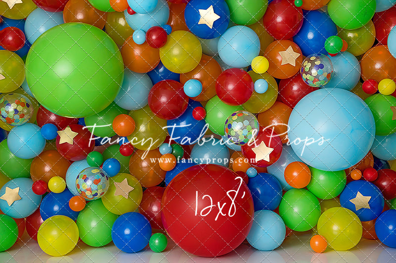 Jumbo Starry Balloon Wall